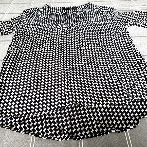 Zara Woman flared 3/4 length sleeve - Picture 4 of 5